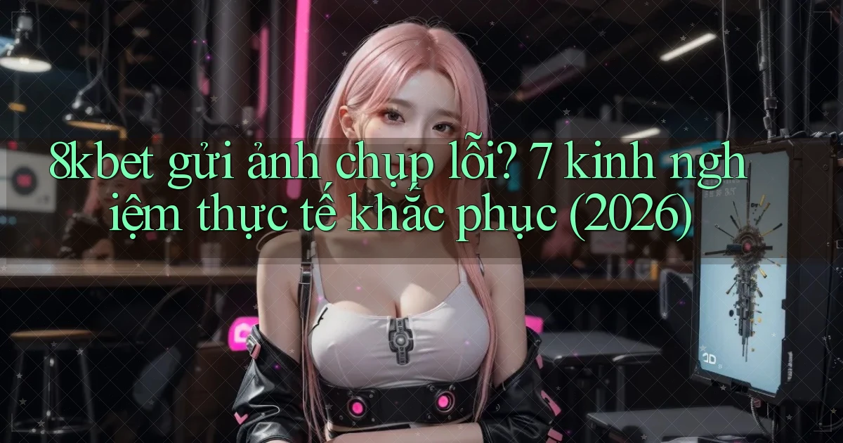 8kbet gửi ảnh chụp lỗi 7 kinh nghiệm thực tế khắc phục (2026)