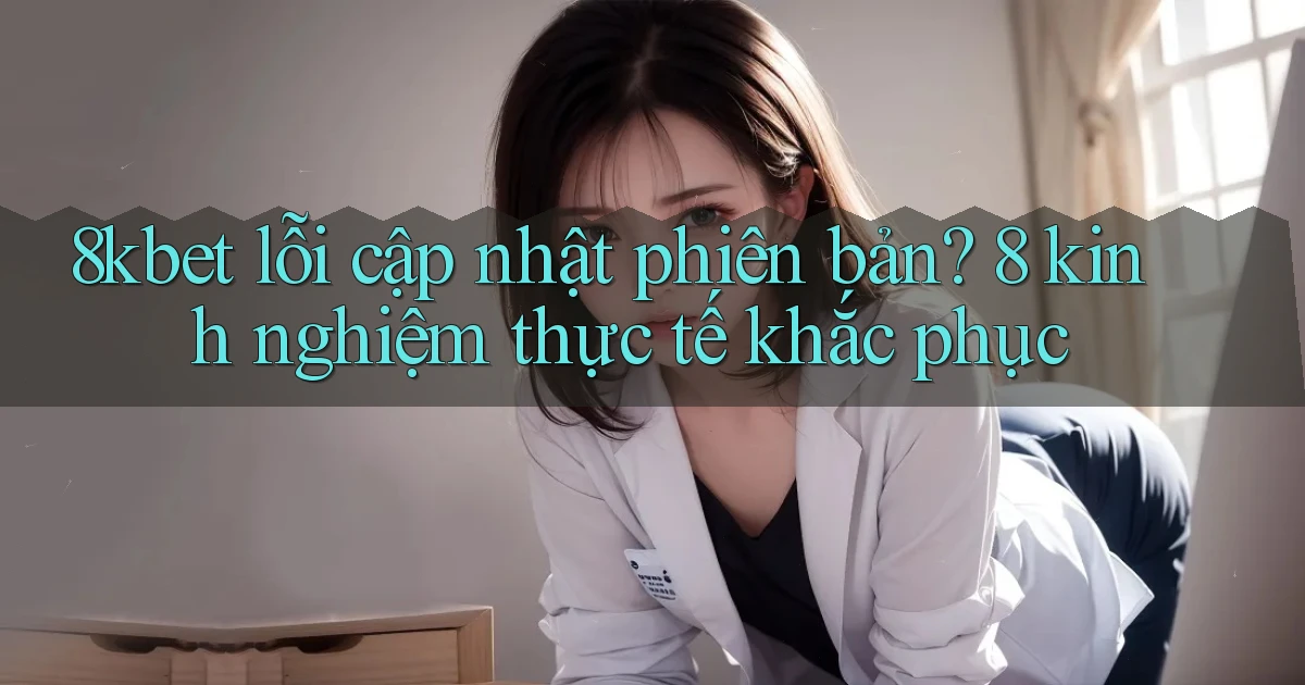 8kbet lỗi cập nhật phiên bản 8 kinh nghiệm thực tế khắc phục