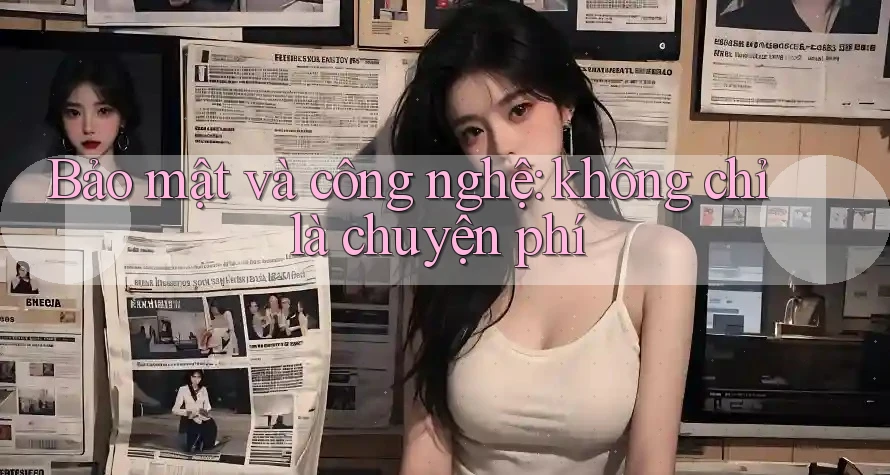 Bảo mật và công nghệ: không chỉ là chuyện phí Bảo mật và công nghệ: không chỉ là chuyện phí