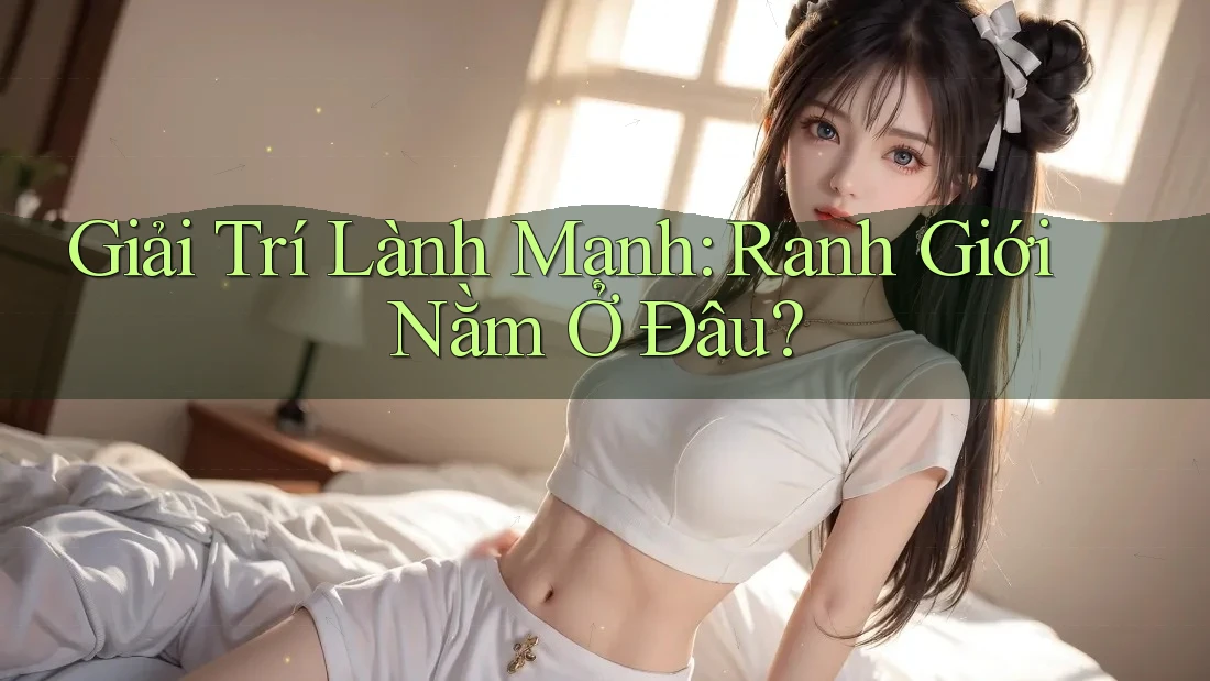 Giải Trí Lành Mạnh: Ranh Giới Nằm Ở Đâu?
