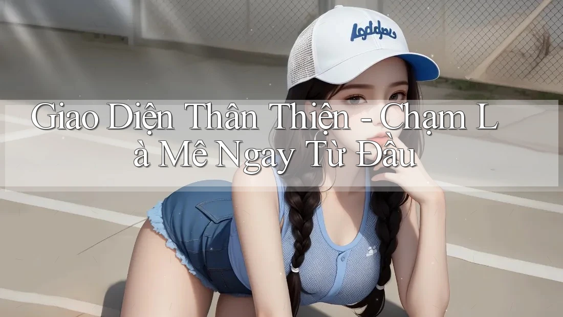Giao Diện Thân Thiện – Chạm Là Mê Ngay Từ Đầu