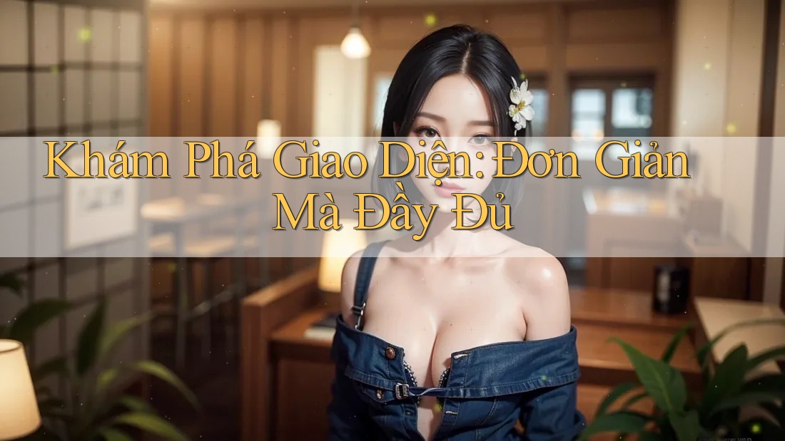 Khám Phá Giao Diện: Đơn Giản Mà Đầy Đủ Khám Phá Giao Diện: Đơn Giản Mà Đầy Đủ