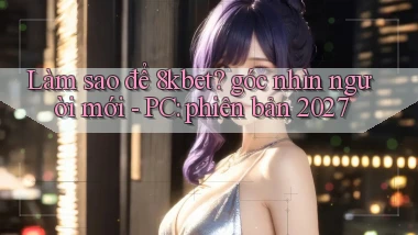 Làm sao để 8kbet góc nhìn người mới   PC phiên bản 2027