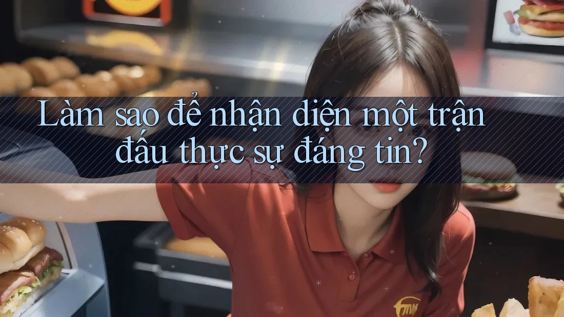 Làm sao để nhận diện một trận đấu thực sự đáng tin? Làm sao để nhận diện một trận đấu thực sự đáng tin?