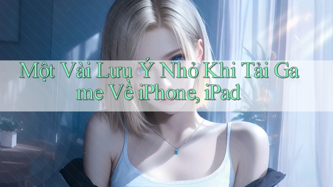 Một Vài Lưu Ý Nhỏ Khi Tải Game Về iPhone, iPad Một Vài Lưu Ý Nhỏ Khi Tải Game Về iPhone, iPad