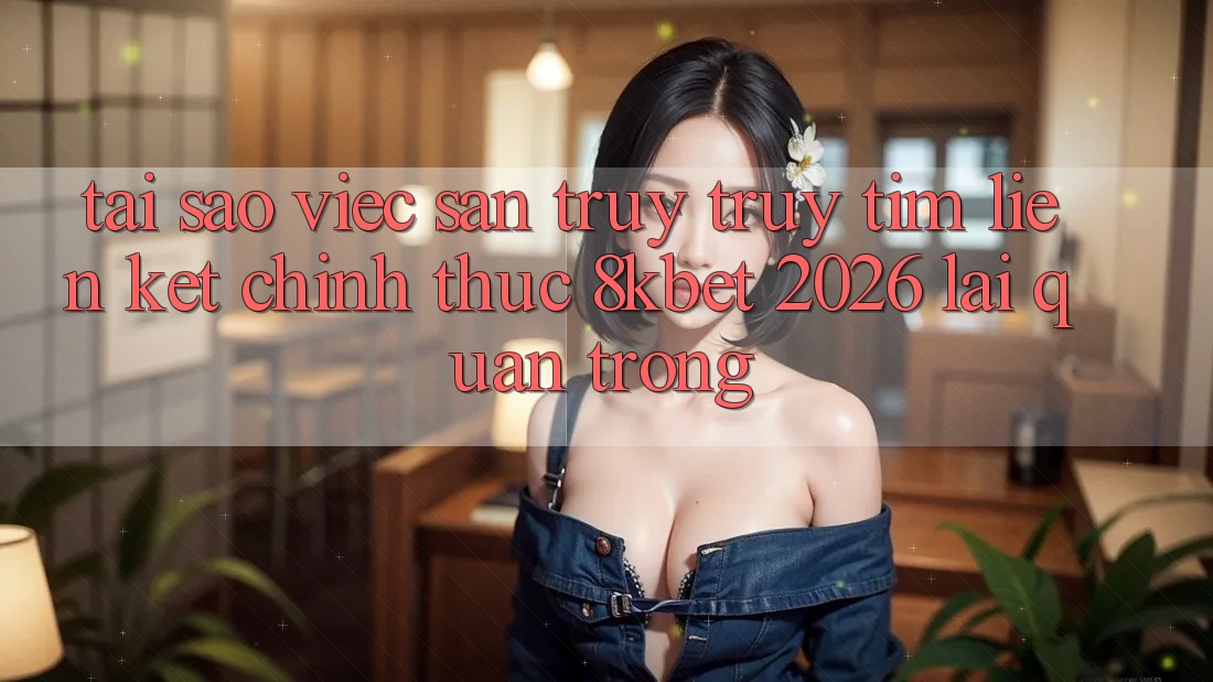 Tại Sao Việc Săn truy truy tìm “Liên kết Chính Thức 8kbet 2026” Lại Quan Trọng?