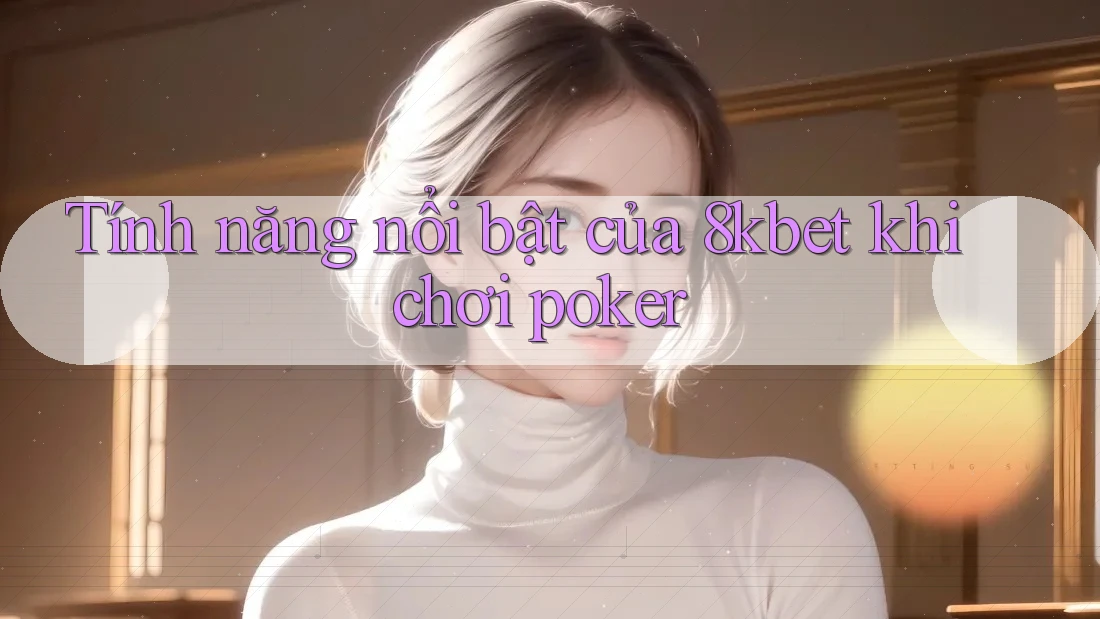 Tính năng nổi bật của 8kbet khi chơi poker Tính năng nổi bật của 8kbet khi chơi poker