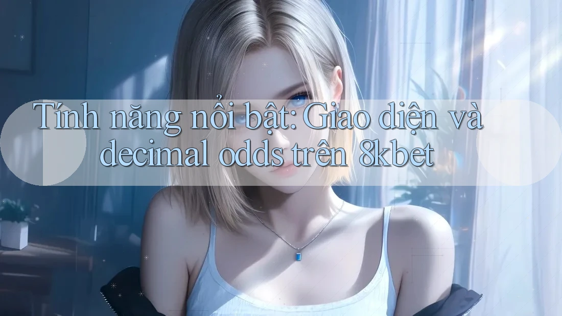 Tính năng nổi bật: Giao diện và decimal odds trên 8kbet Tính năng nổi bật: Giao diện và decimal odds trên 8kbet