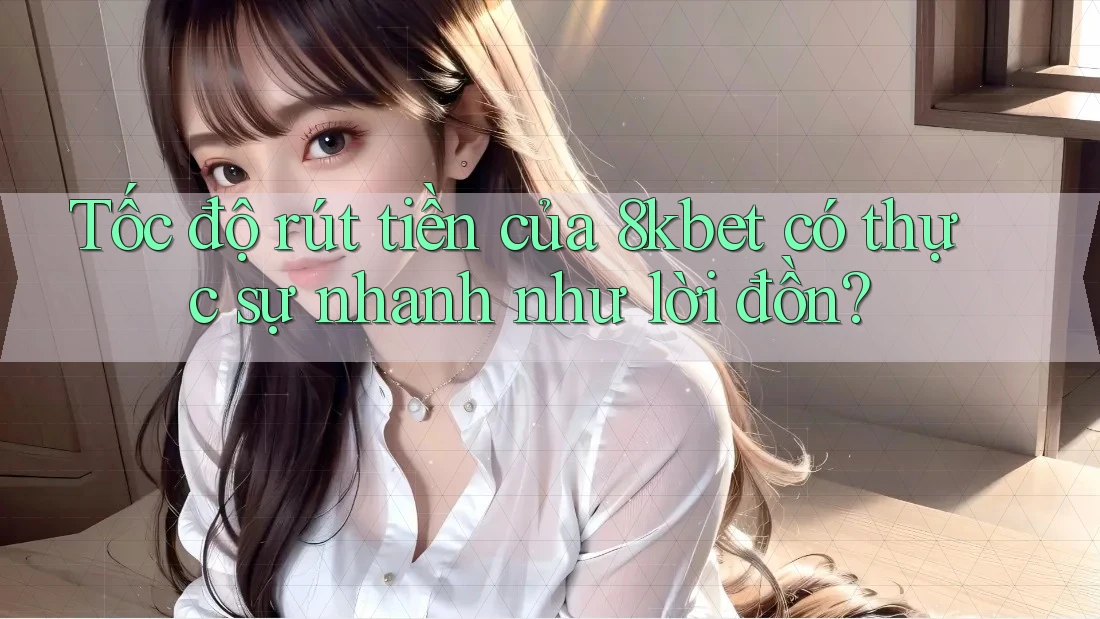 Tốc độ rút tiền của 8kbet có thực sự nhanh như lời đồn? Tốc độ rút tiền của 8kbet có thực sự nhanh như lời đồn?