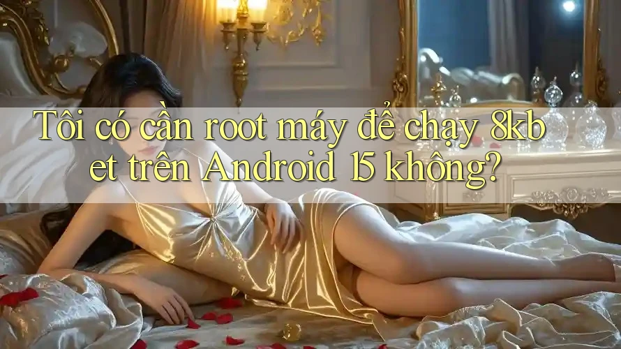 Tôi có cần root máy để chạy 8kbet trên Android 15 không?
