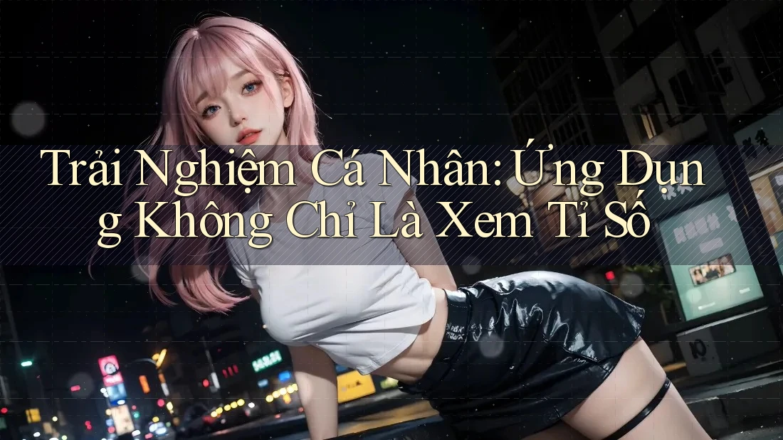 Trải Nghiệm Cá Nhân: Ứng Dụng Không Chỉ Là Xem Tỉ Số