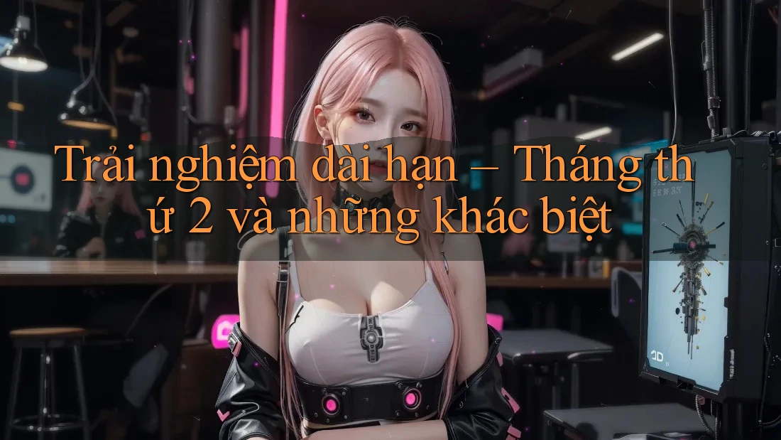 Trải nghiệm dài hạn – Tháng thứ 2 và những khác biệt Trải nghiệm dài hạn – Tháng thứ 2 và những khác biệt