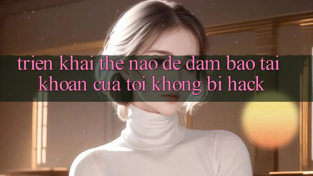 Triển khai thế nào để đảm bảo tài khoản của tôi không bị hack? Triển khai thế nào để đảm bảo tài khoản của tôi không bị hack?